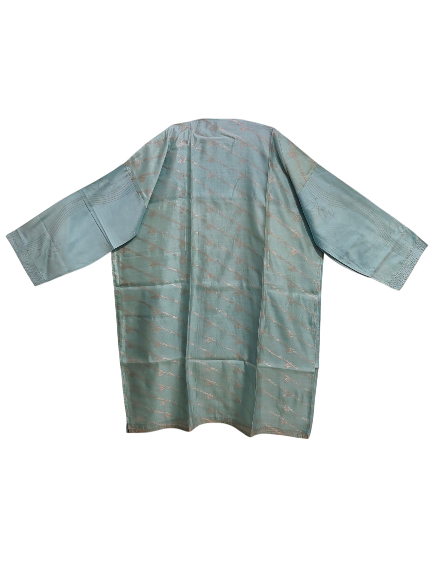 Semi Stitched Chanderi  Formal kurta