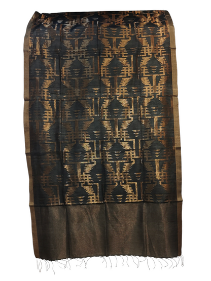 Semi Stitched Formal chanderi Suitset