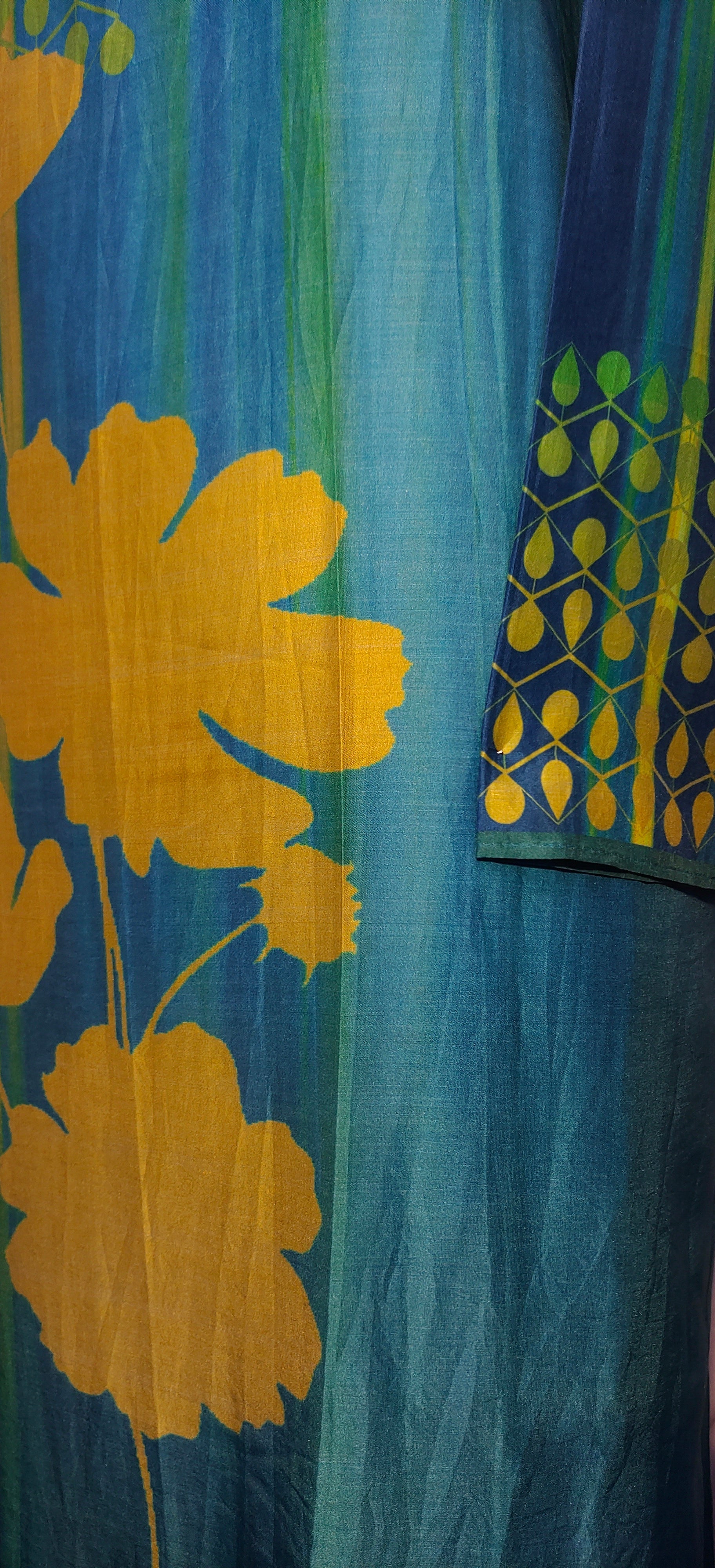 Semi Stitched Chanderi Casual Suitset VISHAL KAPUR