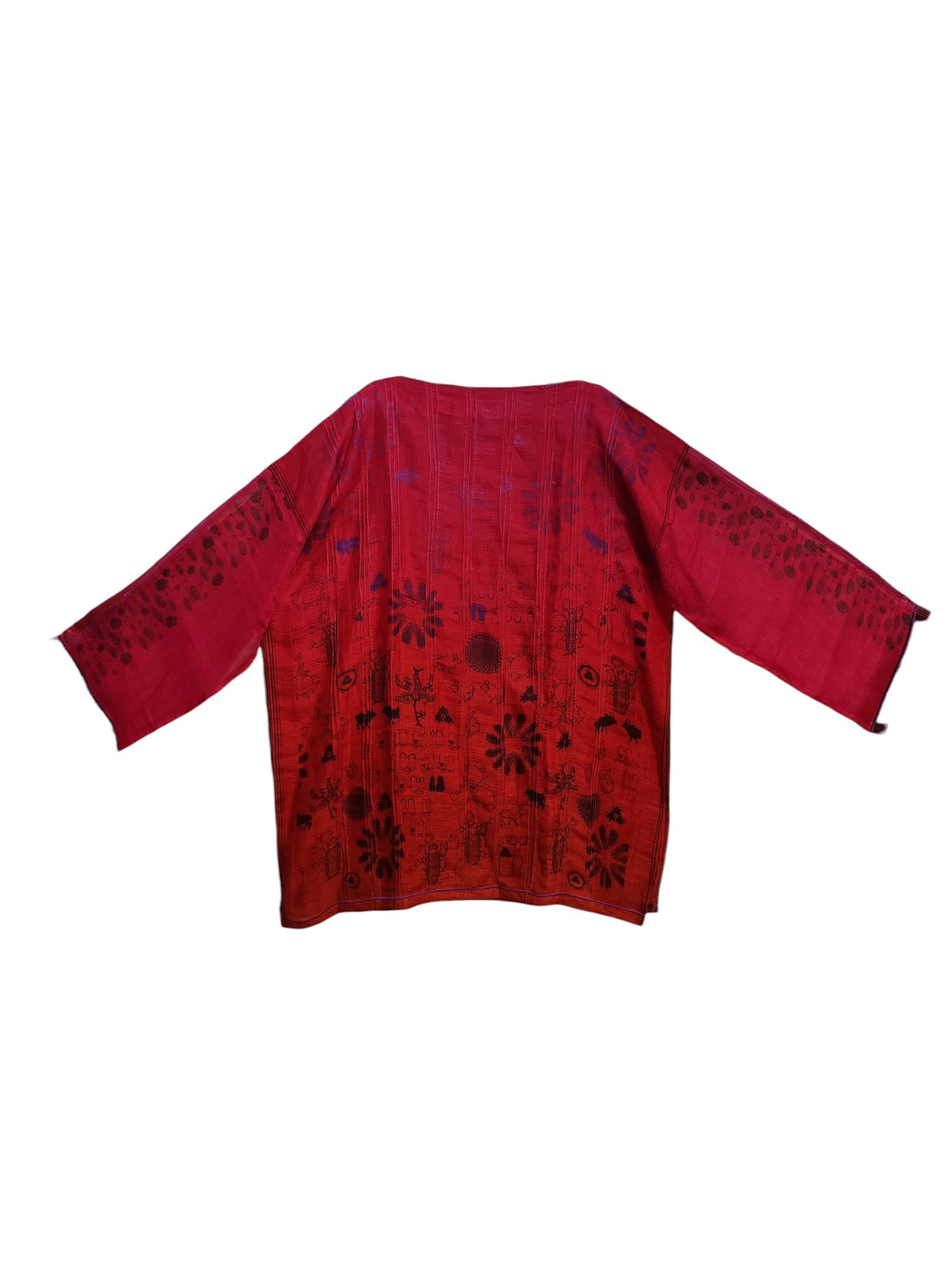 Semi Stitched linen kota Short Tunic