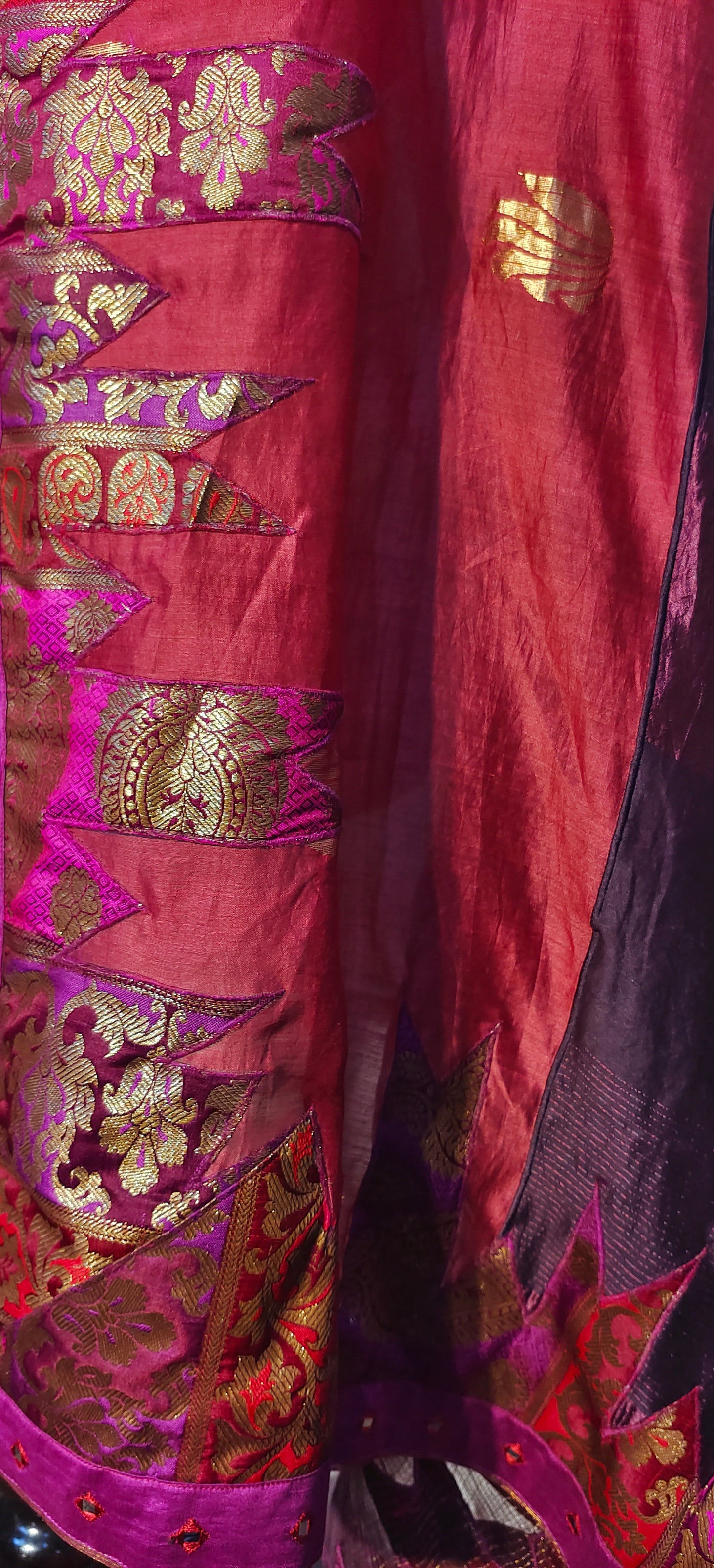 Chanderi Zari Woven Brocade Dupatta