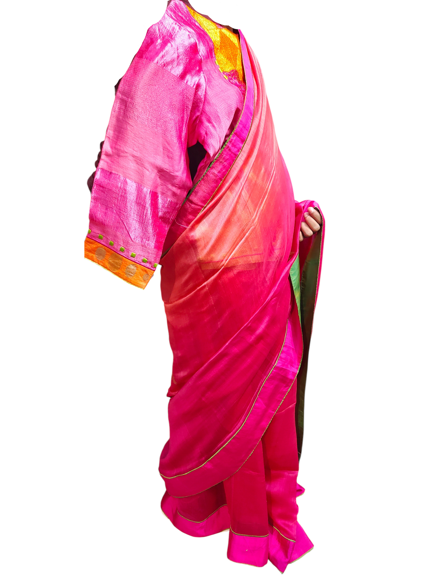 Formal Chanderi Zari Woven Saree