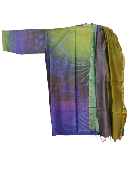 Semistitched Cotton lawn Casual Suitset