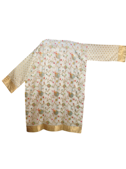 Semi Stitched Formal silk kota Kurta VISHAL KAPUR
