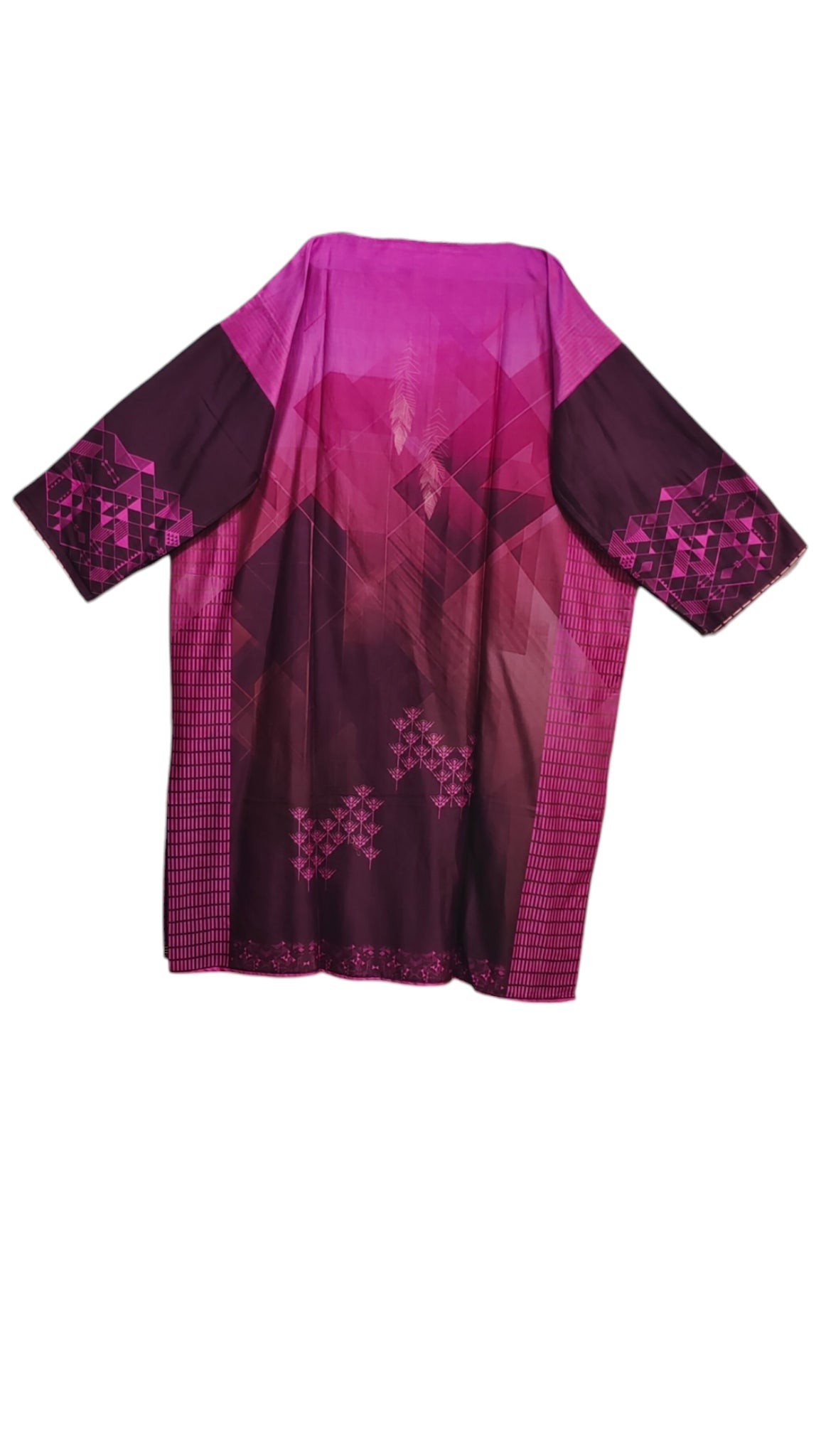 Semi Stitched Chanderi Casual Suitset
