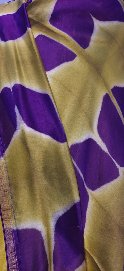 Semi Stitched Formal chanderi Suitset VISHAL KAPUR