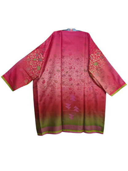 Semi Stitched Chanderi Kurta