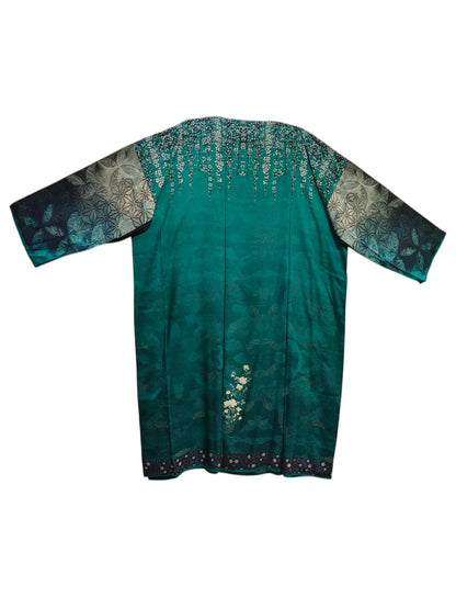 Semi Stitched Chanderi Casual kurta