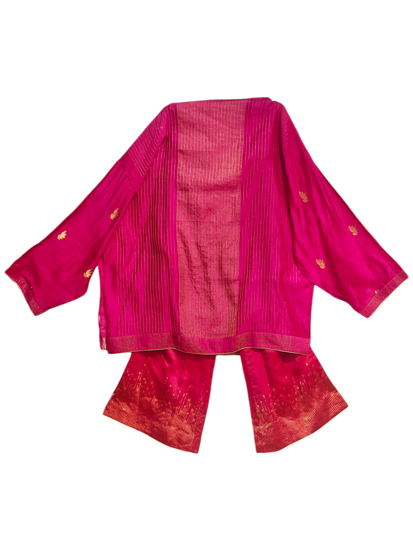Indowestern chanderi formal coordset