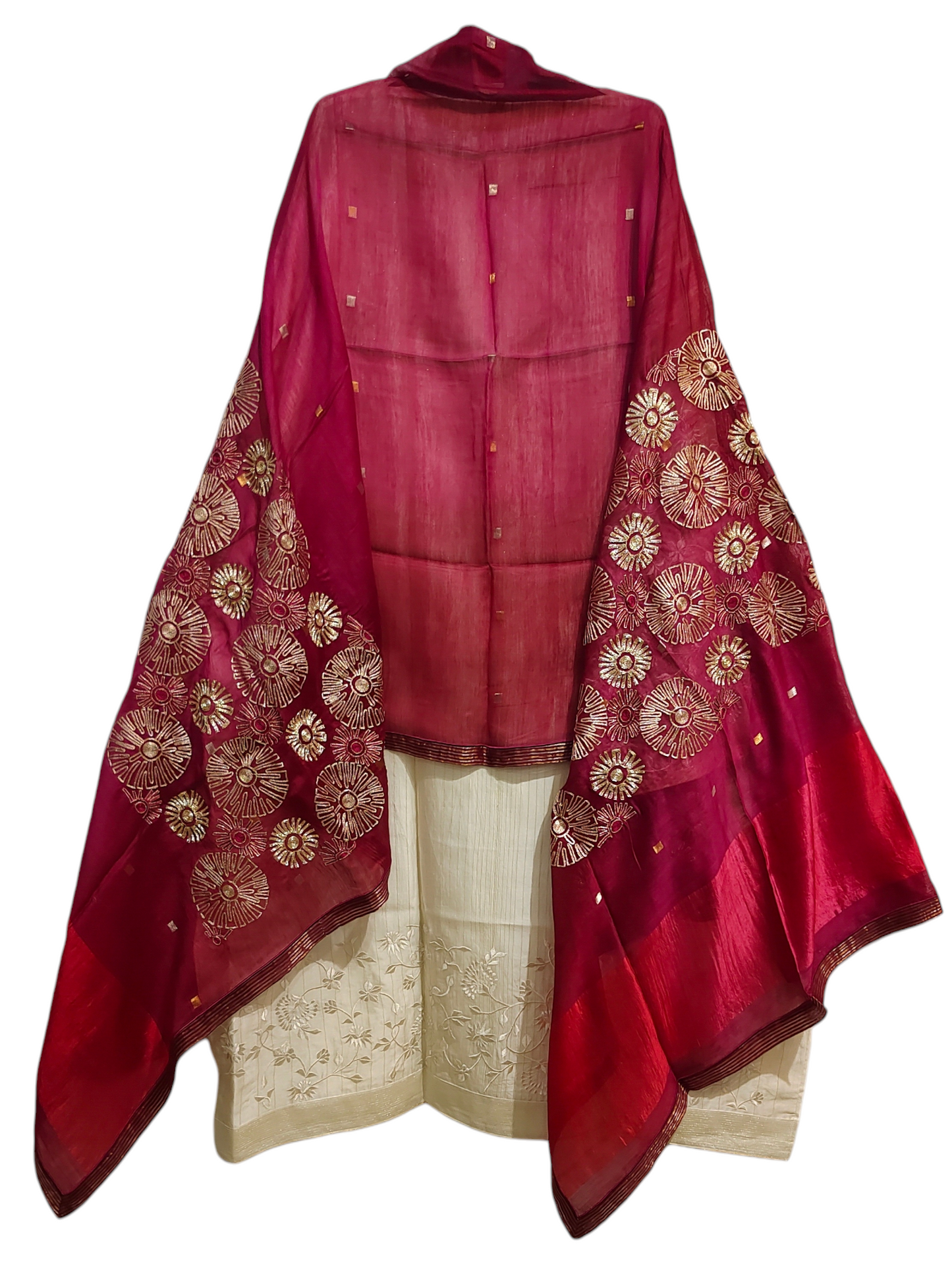Semi Stitched Formal Chanderi Suitset