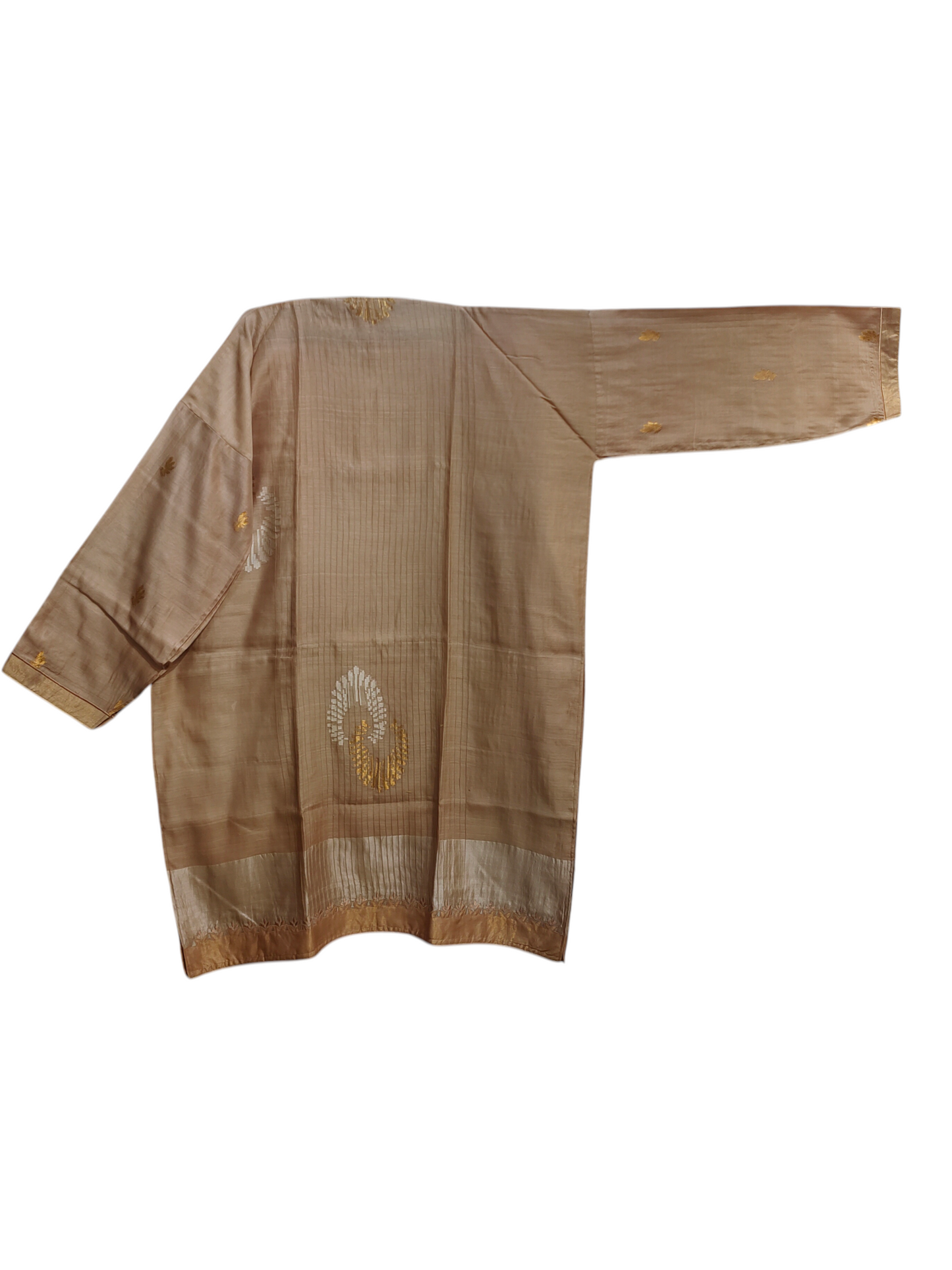 Semi Stitched Formal chanderi Suitset