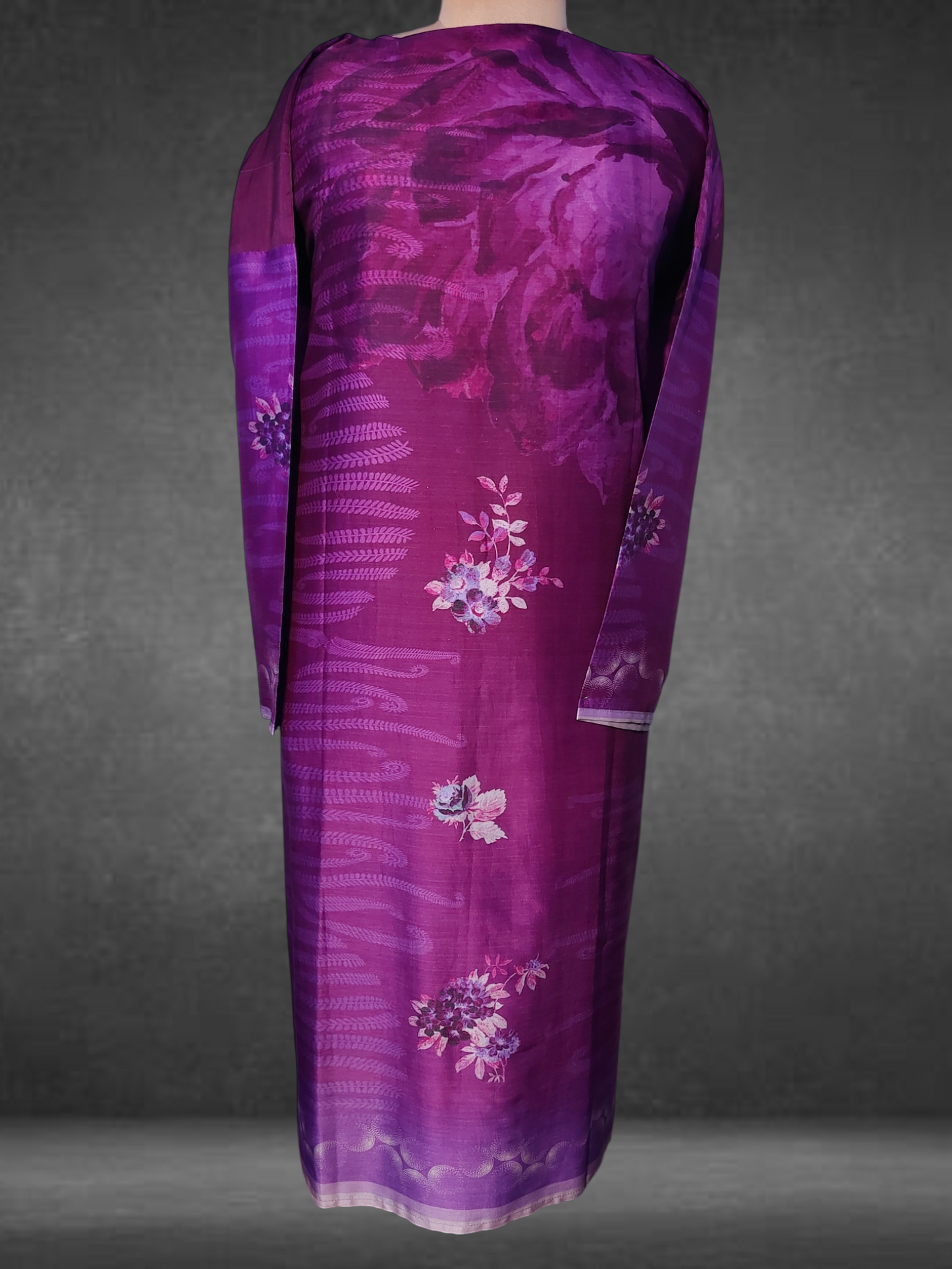 Semistitched Chanderi Kurta