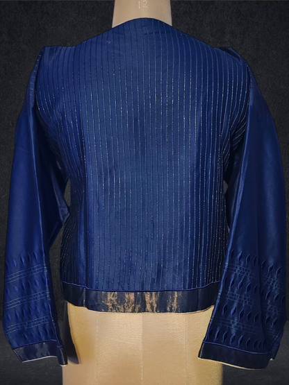 Semistitched Chanderi Ɓlouse