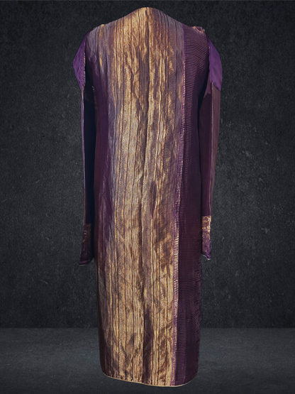 Semi Stitched Formal chanderi Suitset