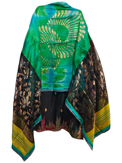 Semi Stitched Formal Chanderi Suitset