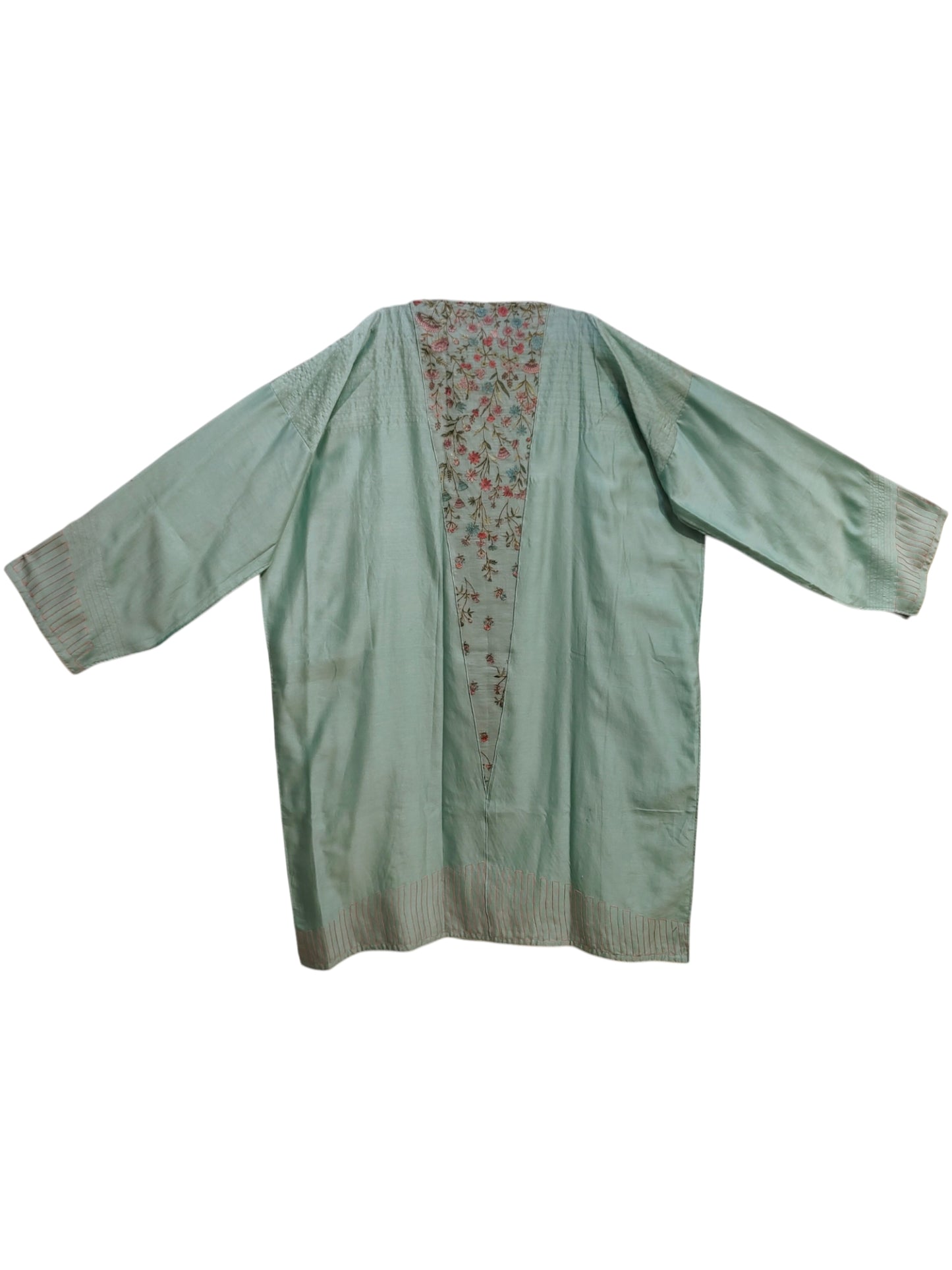 Semi Stitched Chanderi Formal Suitset