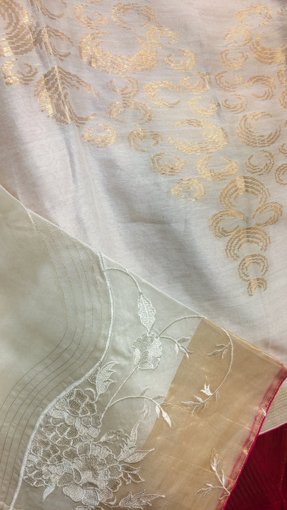 Semi stitched Formal Skirtset