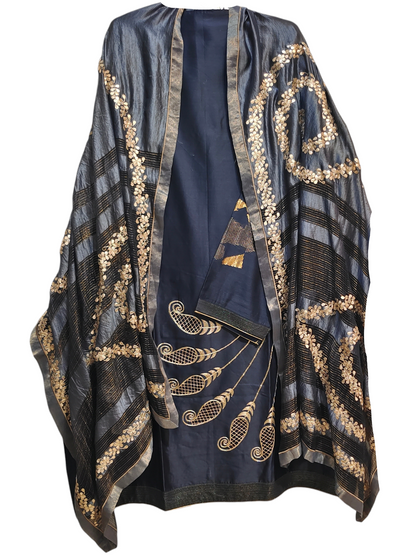 Semi Stitched Formal Chanderi Suitset