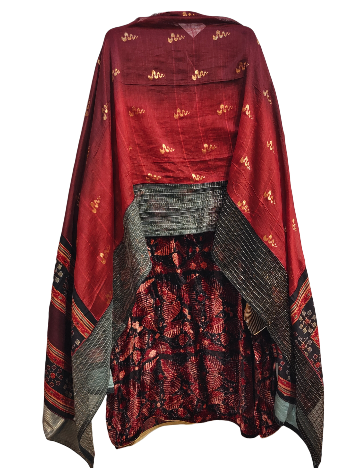 Semi Stitched Formal Chanderi Suitset