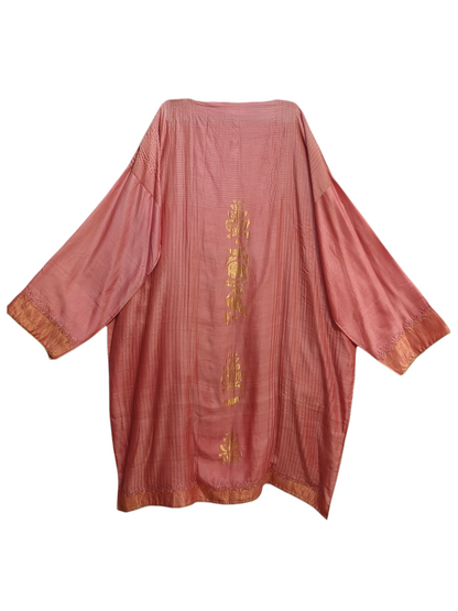 Semi Stitched Casual Chanderi Suitset