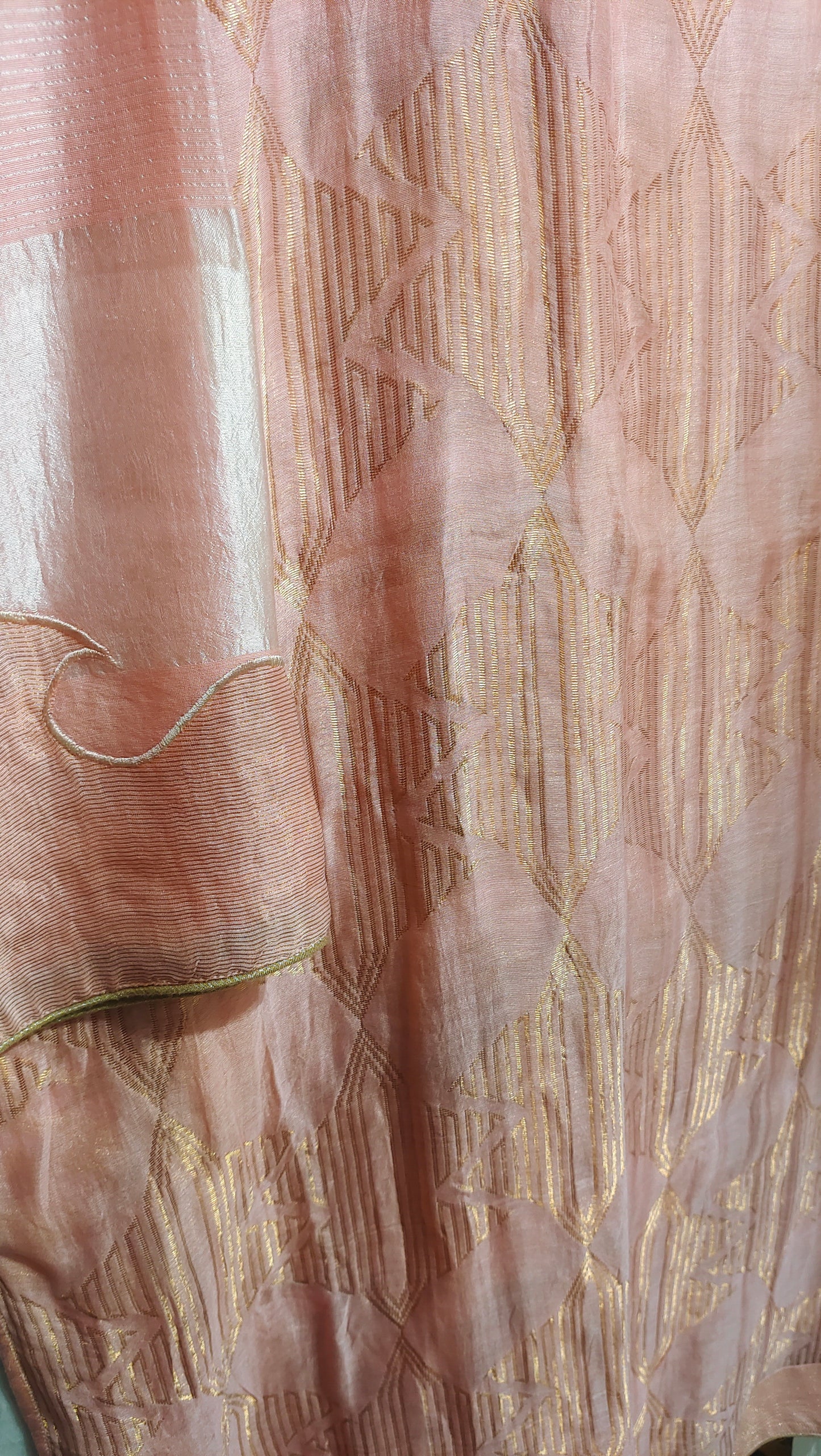 Semi Stitched Formal Chanderi Suitset