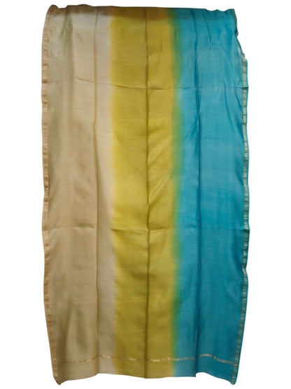 Semi Stitched Chanderi Casual suitset