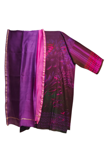 Semi Stitched Cotton Casual Suitset