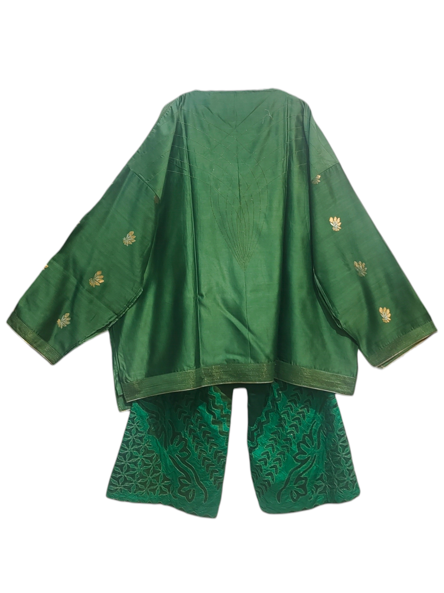 Indowestern chanderi formal coordset
