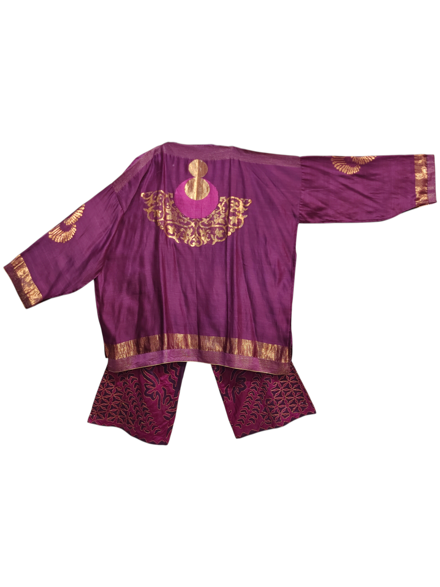 Indowestern chanderi formal coordset