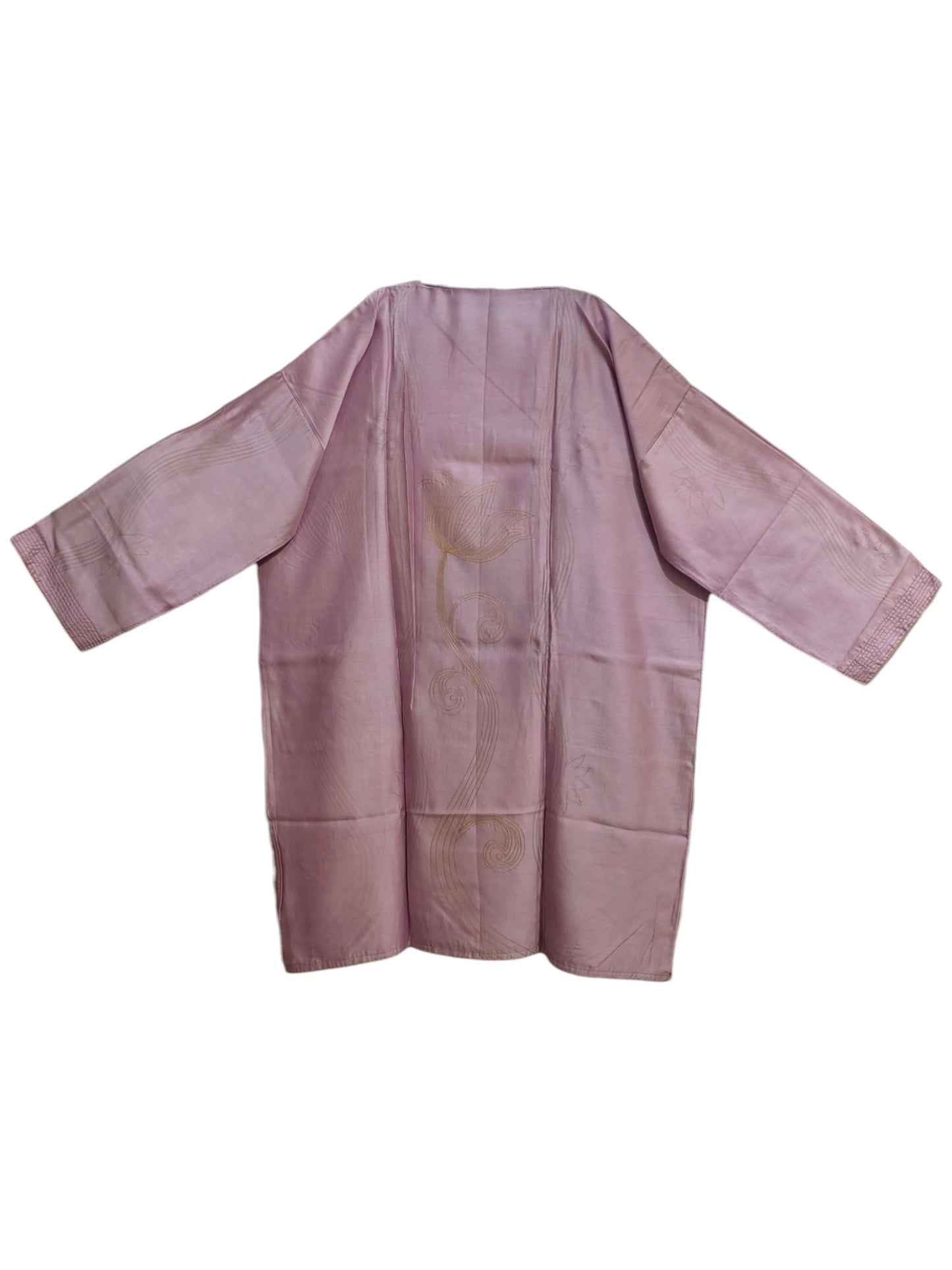 Semi Stitched Chanderi  Formal kurta