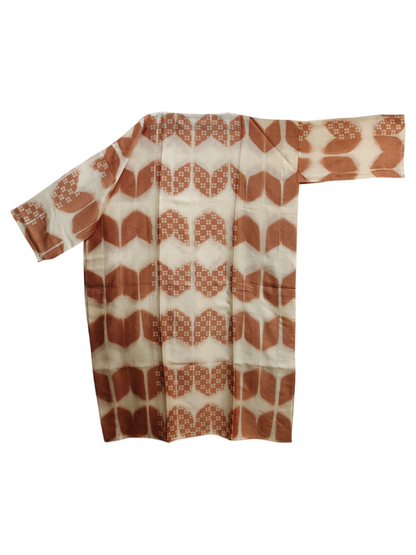 Semi Stitched Chanderi Casual Suitset