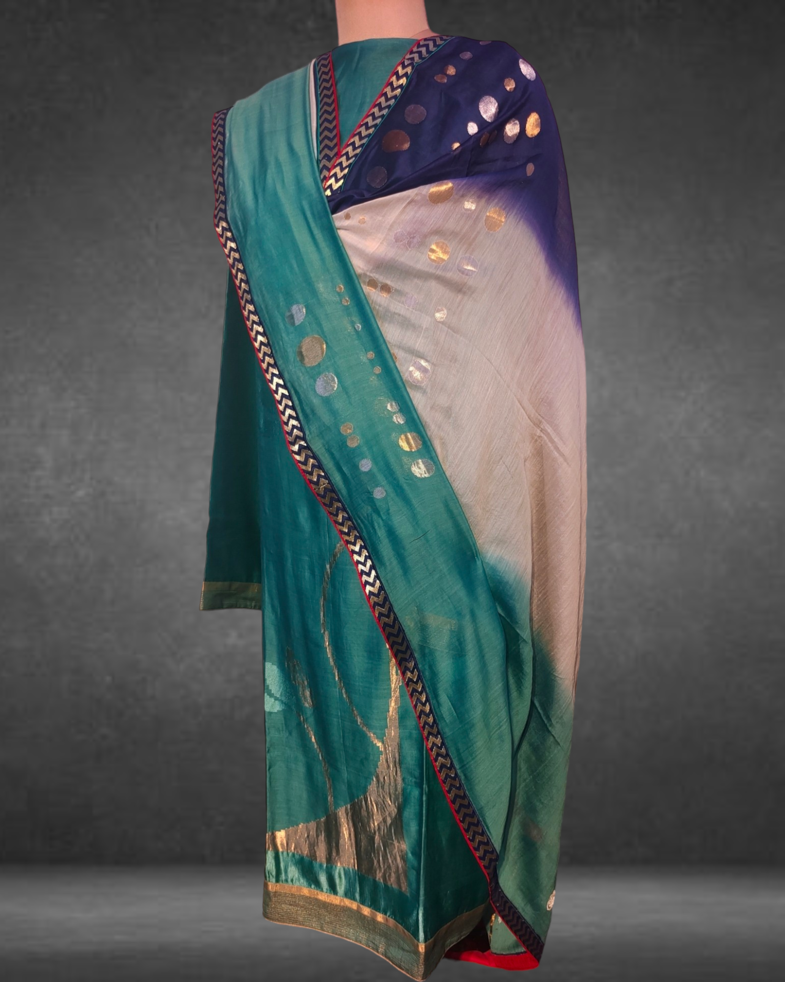 Chanderi Zari Woven Formal Dupatta VISHAL KAPUR