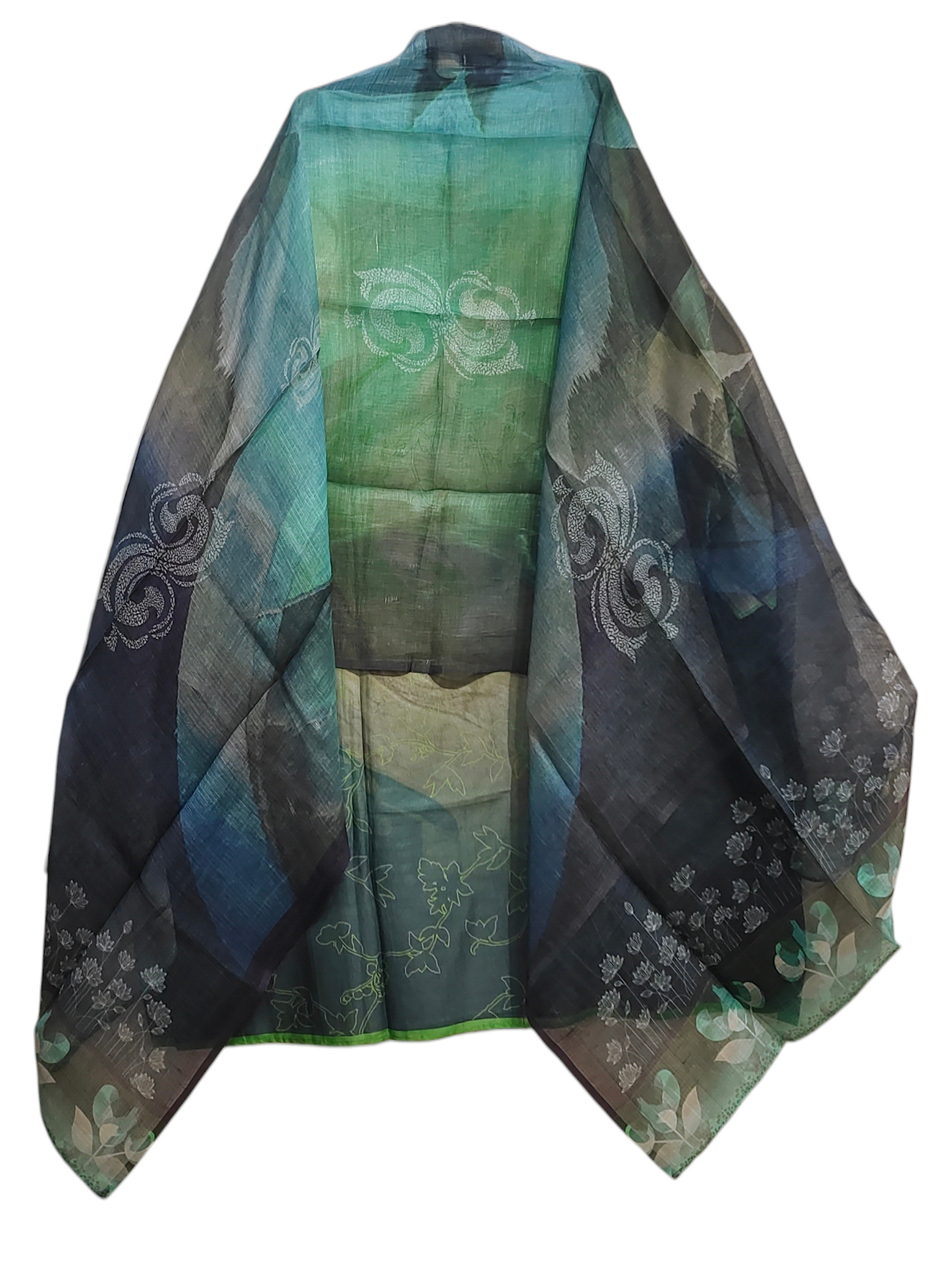 Semi Stitched Cotton Casual Suitset