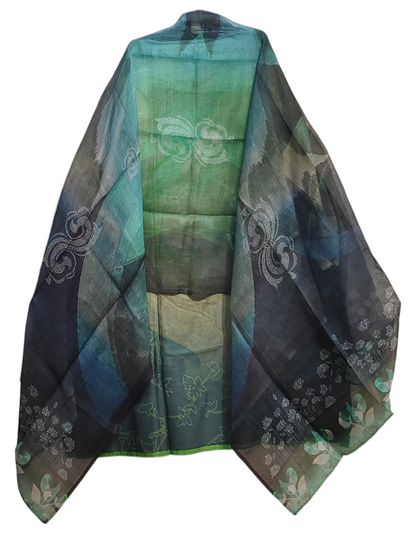 Semi Stitched Cotton Casual Suitset