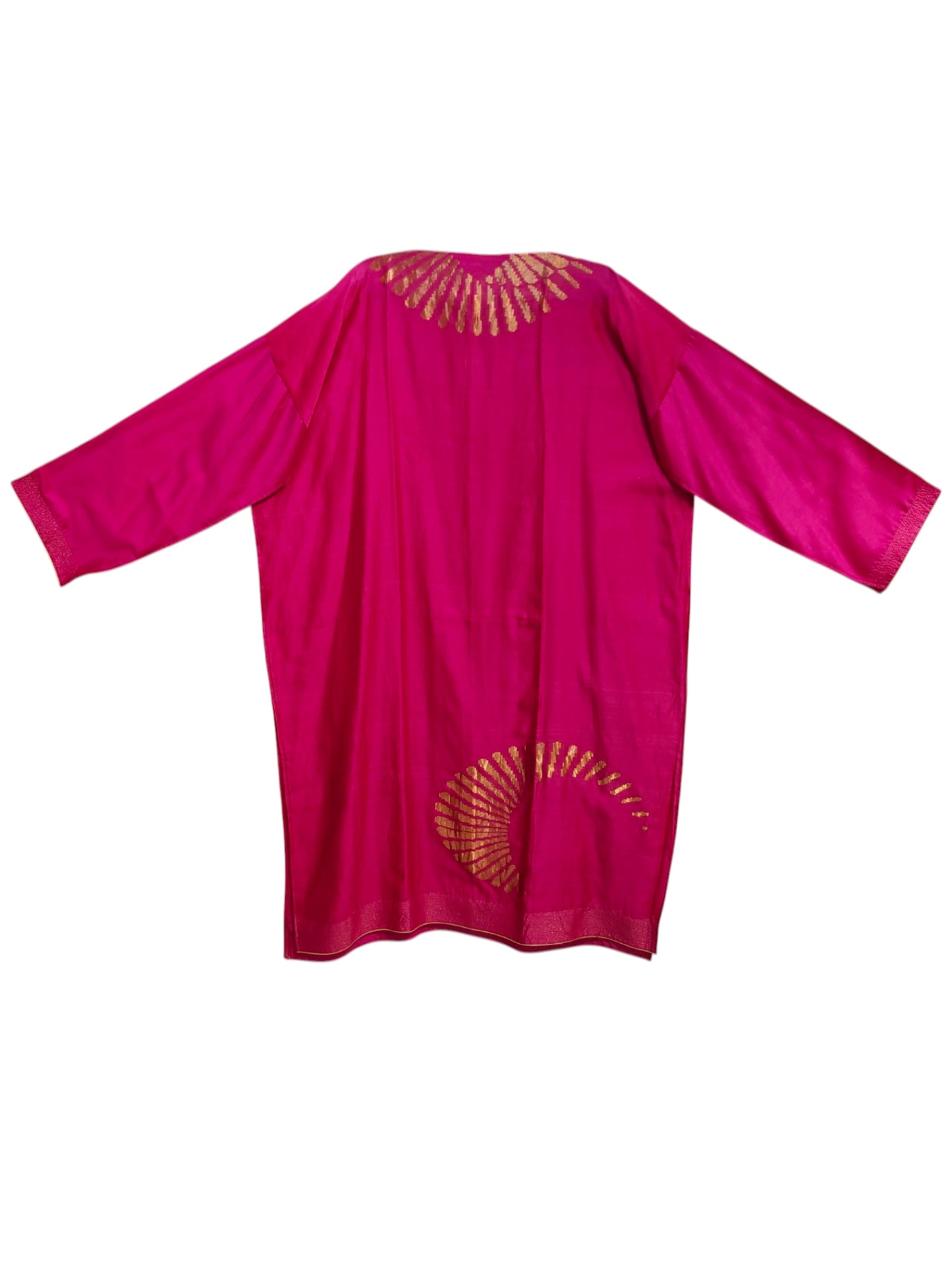 Semi Stitched Chanderi Formal Suitset
