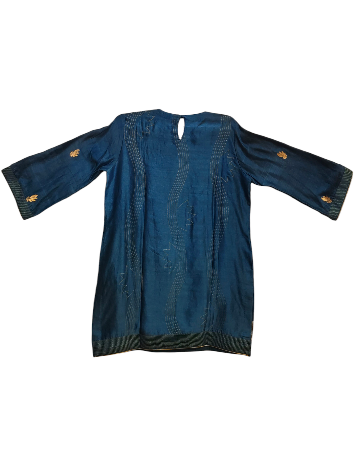 Stitched Chanderi  Tunic ready size 42