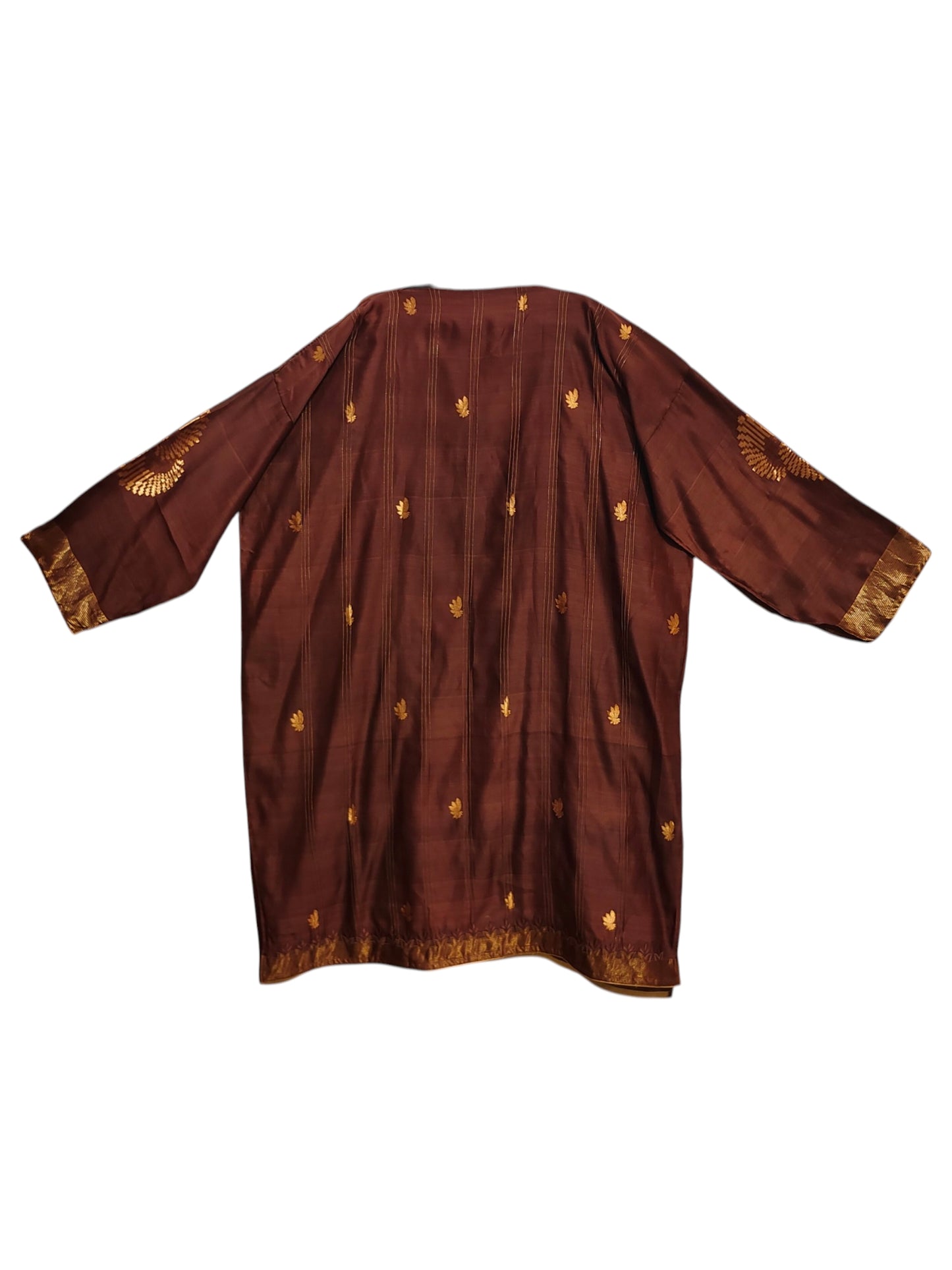Semi Stitched Chanderi Casual kurta