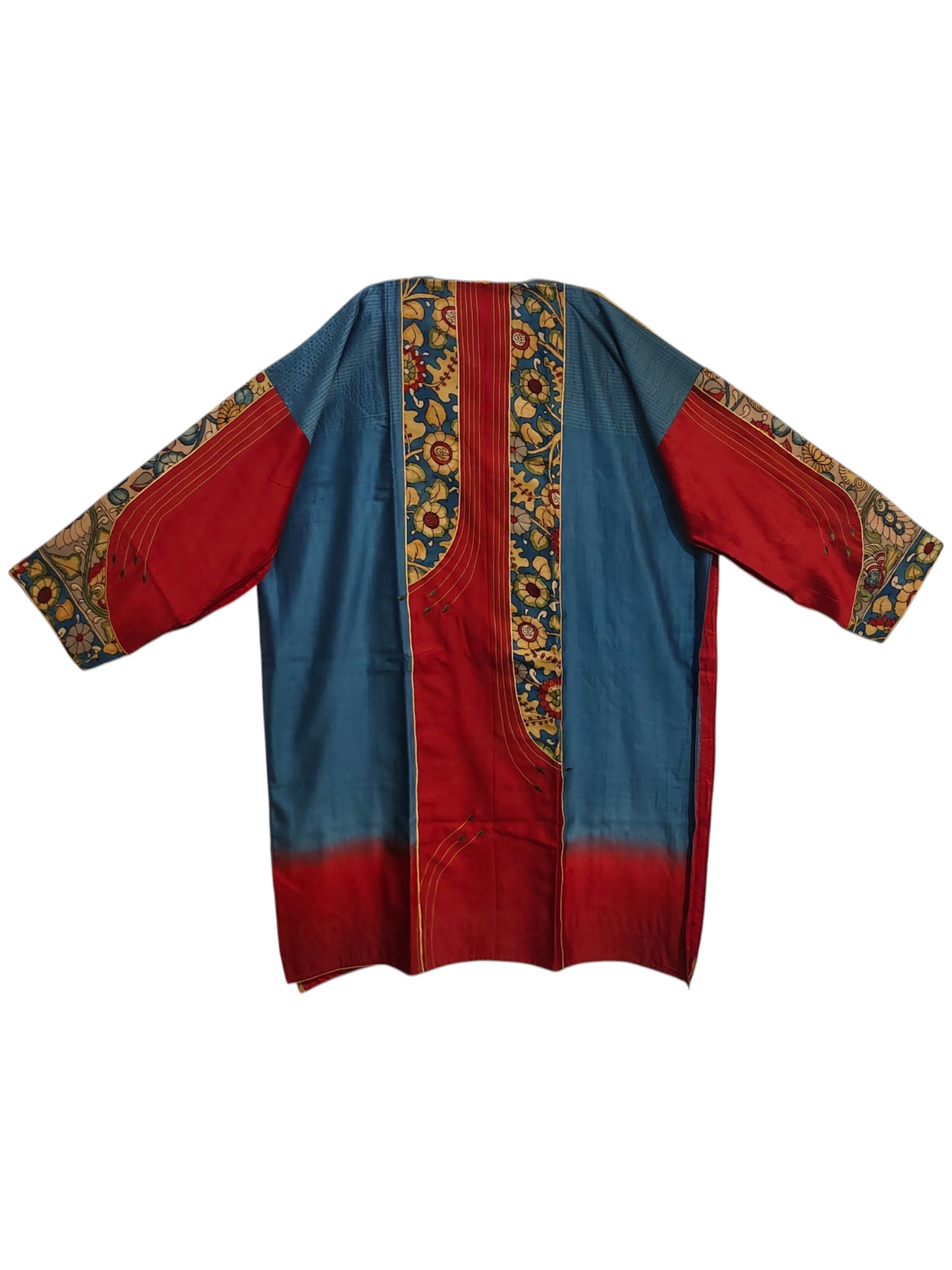 Semi Stitched Chanderi Formal kurta