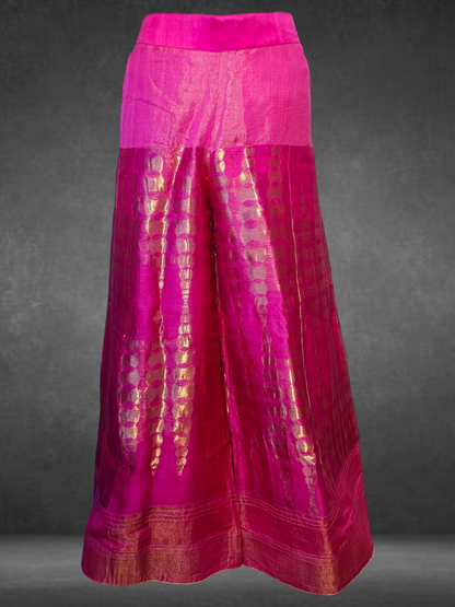 Formal Chanderi Zari Woven Palazzo pant (VKSKT01MAR18)