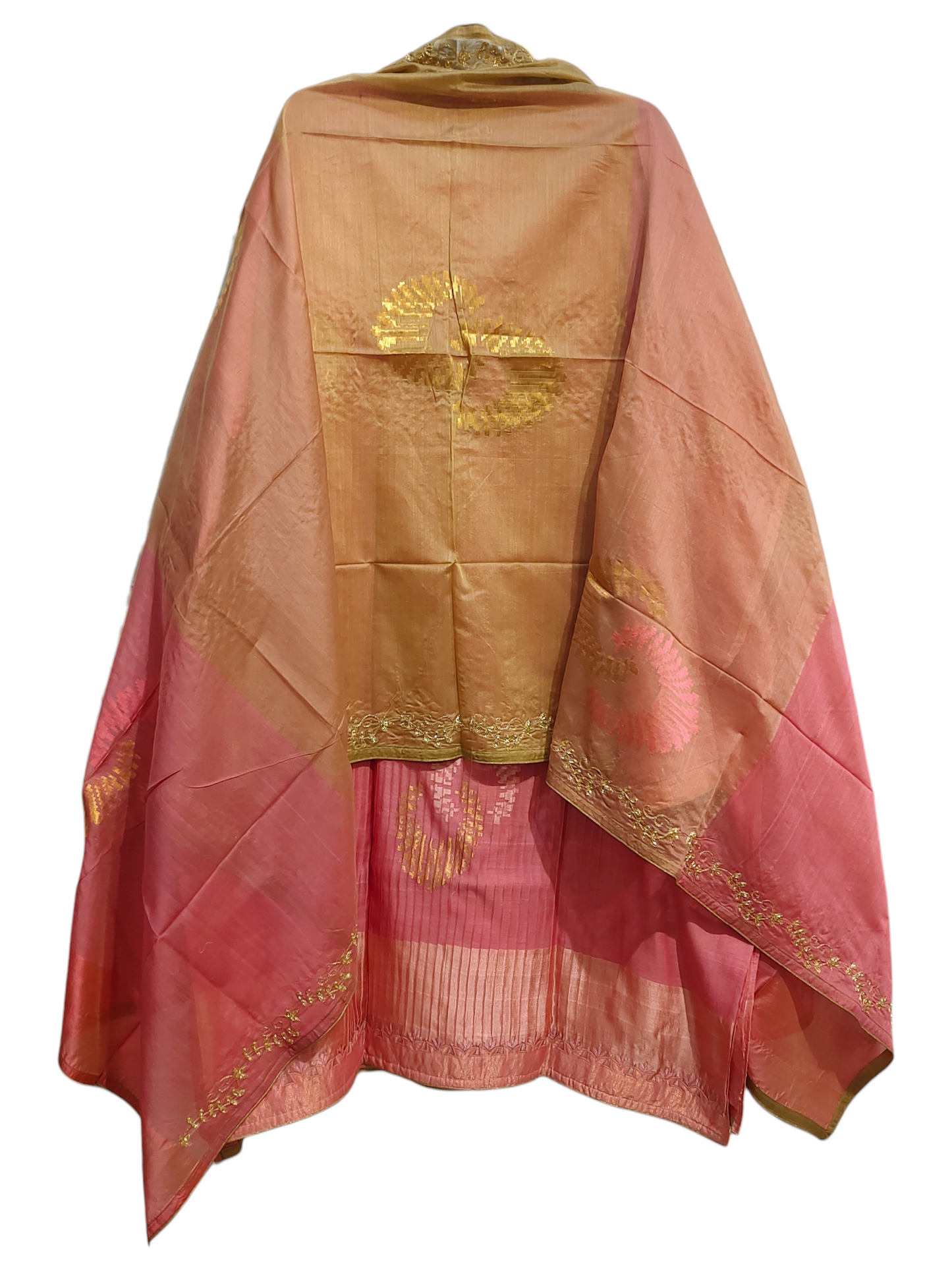 Semi Stitched Formal Chanderi Suitset
