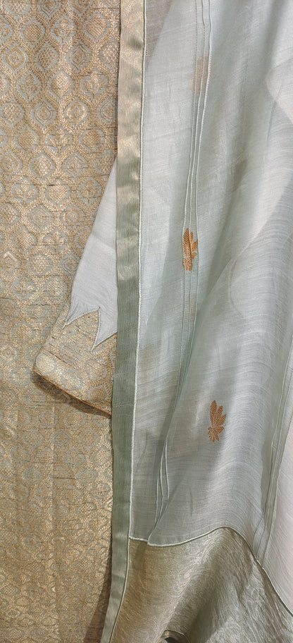 Semi Stitched Formal Chanderi Suitset