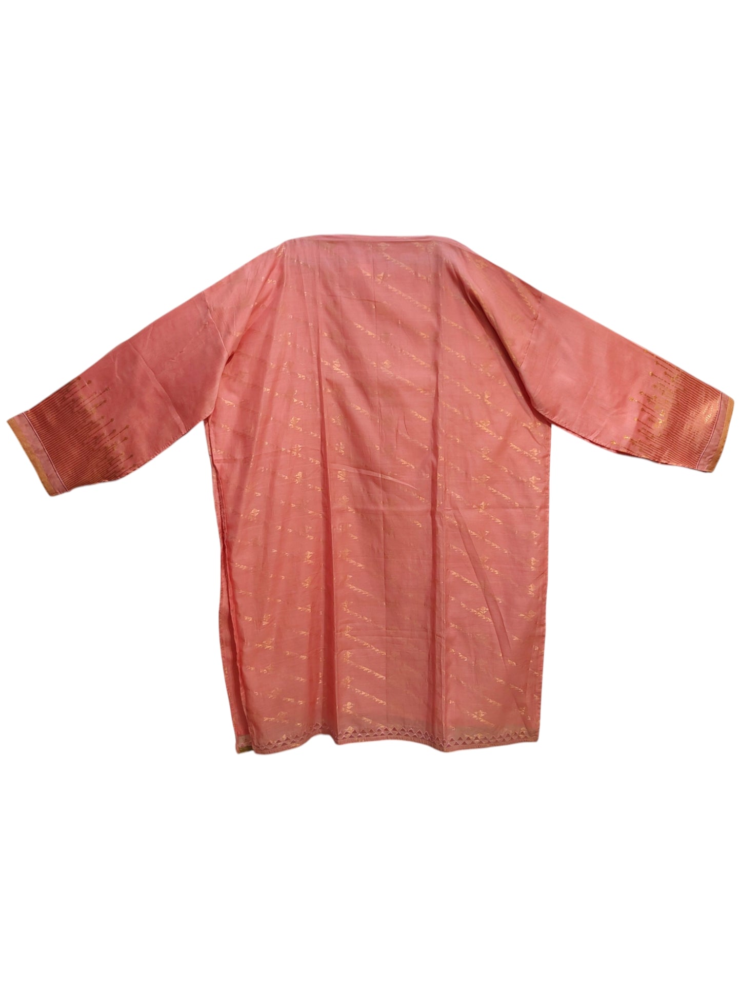 Semi Stitched Chanderi Formal Suitset