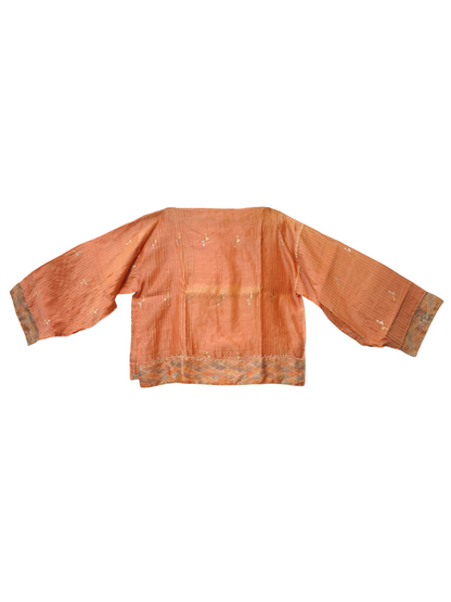 Formal Silk Linen Kota Block Printed Saree