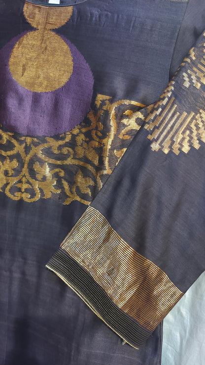 Stitched Chanderi  Tunic ready size 42