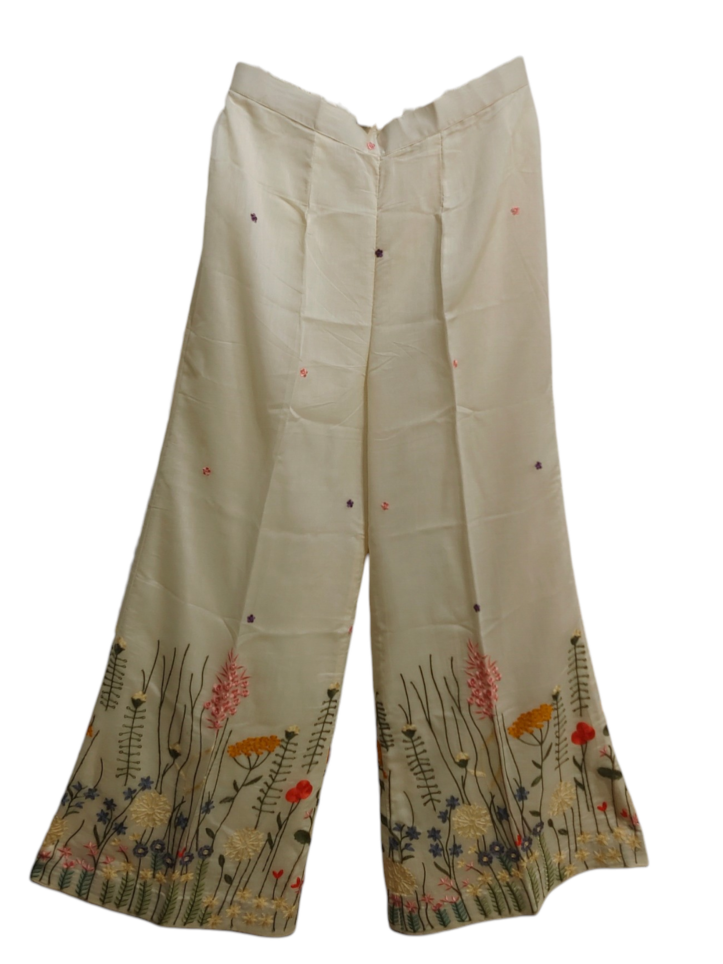Formal chanderi Embroidered Indowestern set