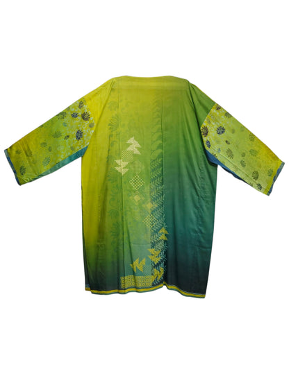 Semi Stitched Chanderi Casual kurta