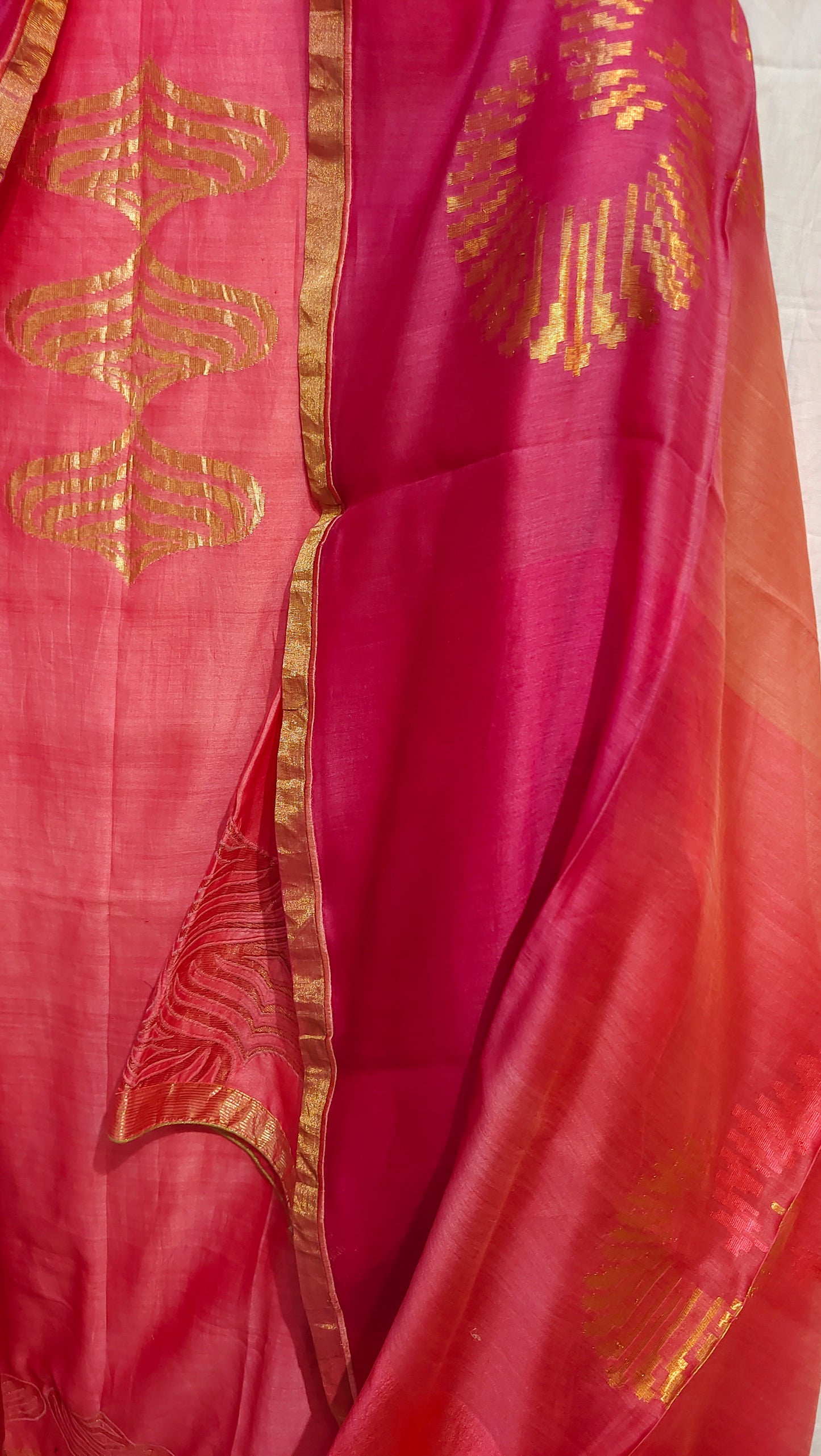 Semi Stitched Formal Chanderi Suitset