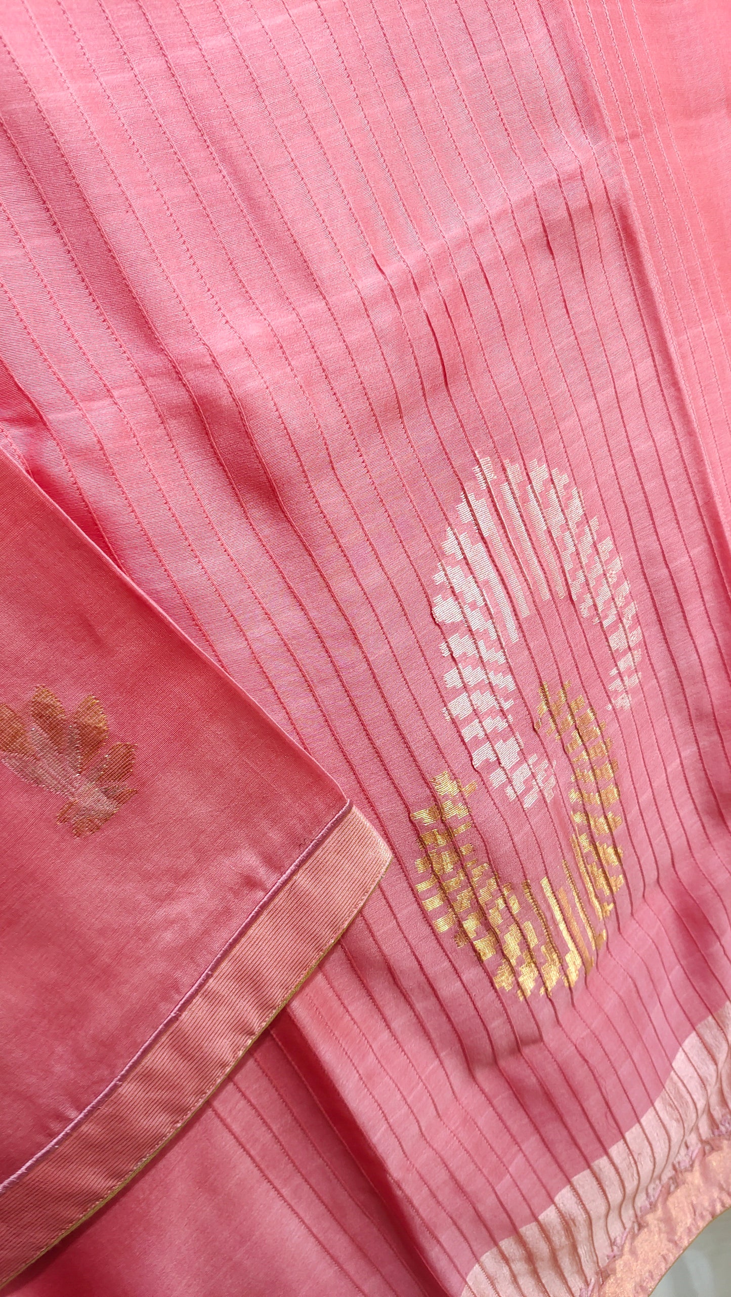 Semi Stitched Formal Chanderi Suitset