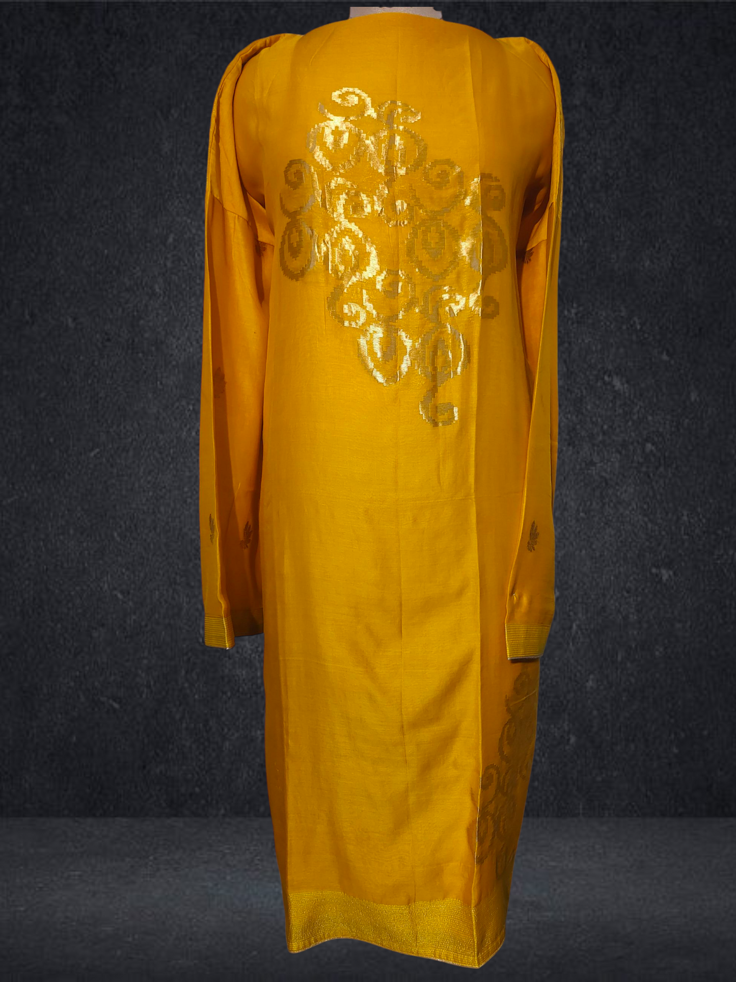 Semi Stitched Formal chanderi Suitset VISHAL KAPUR