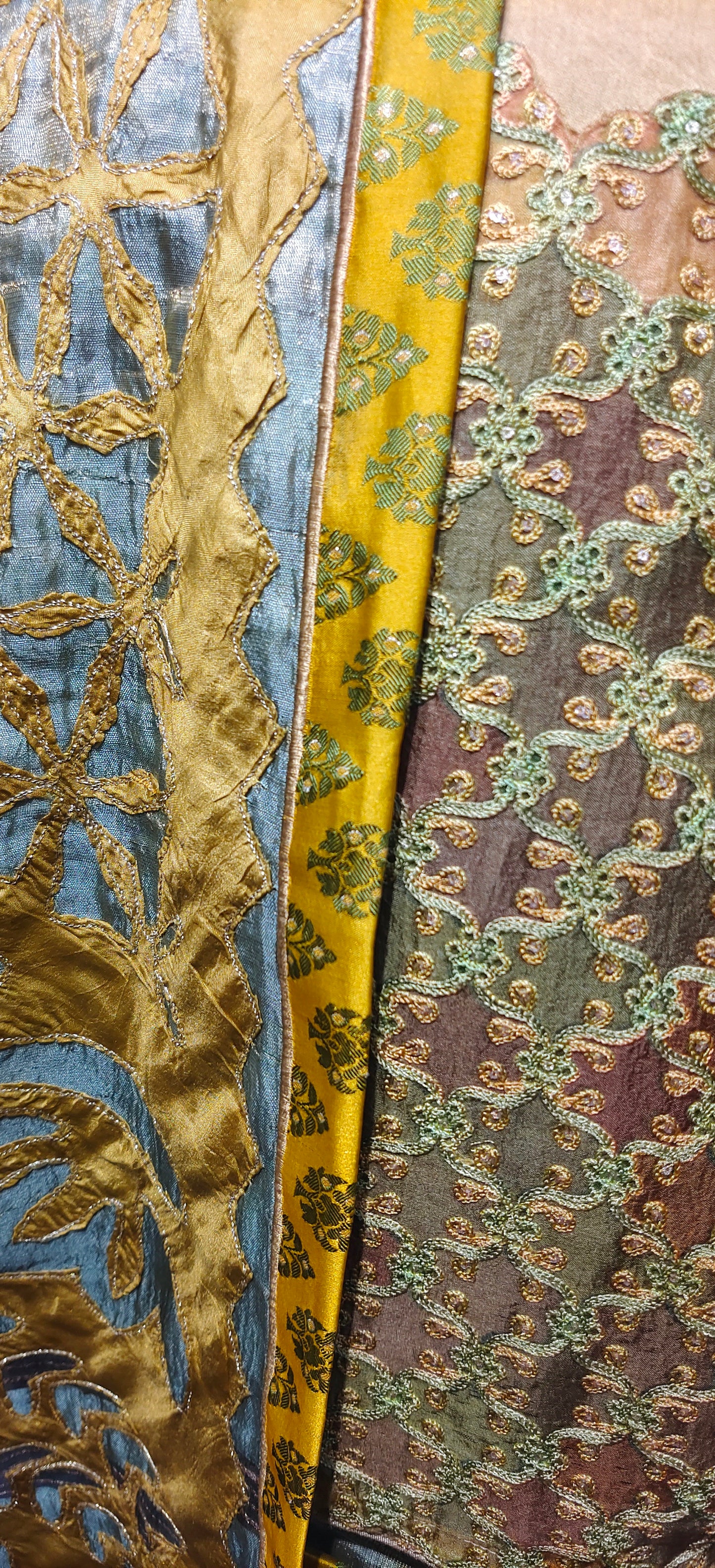 Formal Chanderi Silk With Katabh Saree